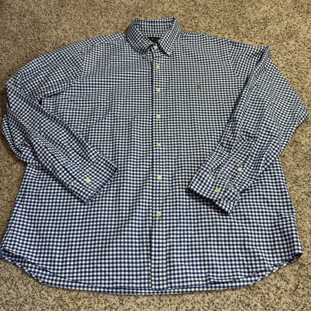 Polo Ralph Lauren Classic Fit Cotton Shirt- XXL - Picture 2 of 7